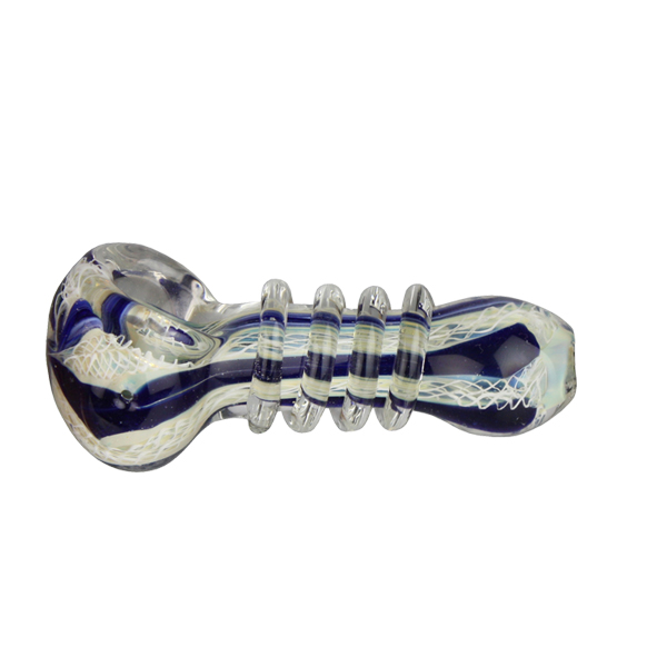 [CC1094] Coloured Glass Pipe, Handpfeife, 8.5cm