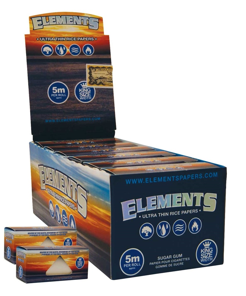 [ZI2ROLL] Elements Blue Rolls KS, Box/12 -5m