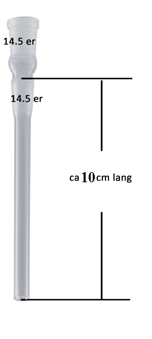 [E100] GLAS-Kupplung-14.5er-10cm