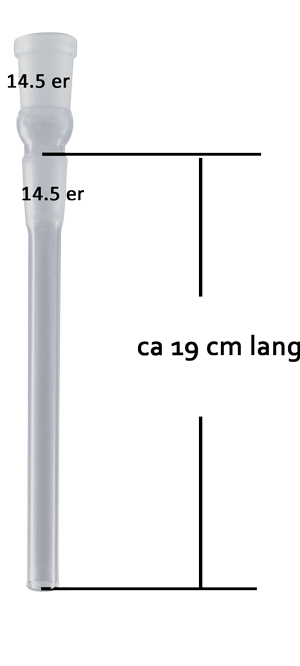 [E190] GLAS-Kupplung-14.5er-19cm(E6)