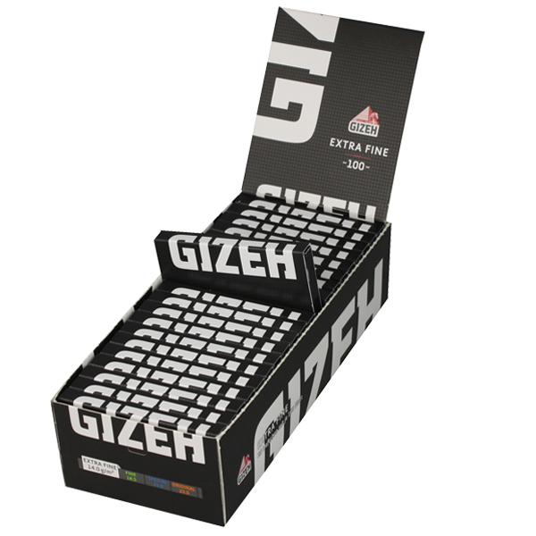 [ZI4BEF] Gizeh Black Extra Fine (weiß) Regular Size, VE20