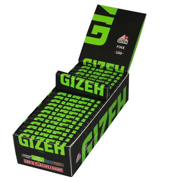 [ZI4BF] Gizeh Black Fine (grün) Regular Size, VE20 Heftche