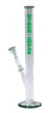 Glasbong Zylinder, Green Smoke, 46cm, 18.8er