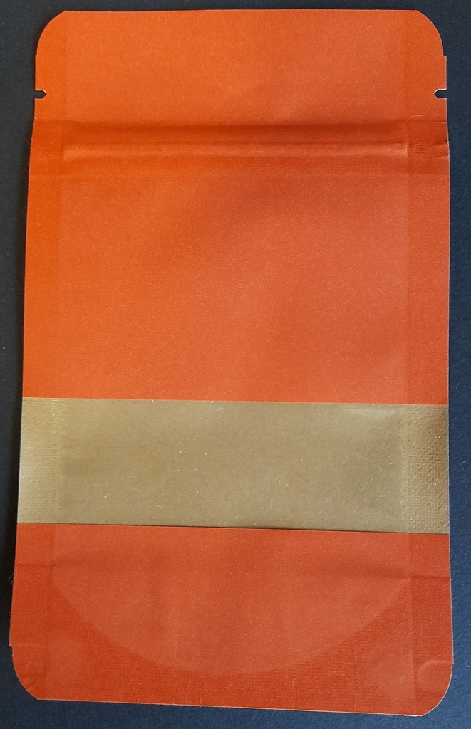 [KRAPO] Kraftpapierbeutel ORANGE, 140 x 85 mm, VE100