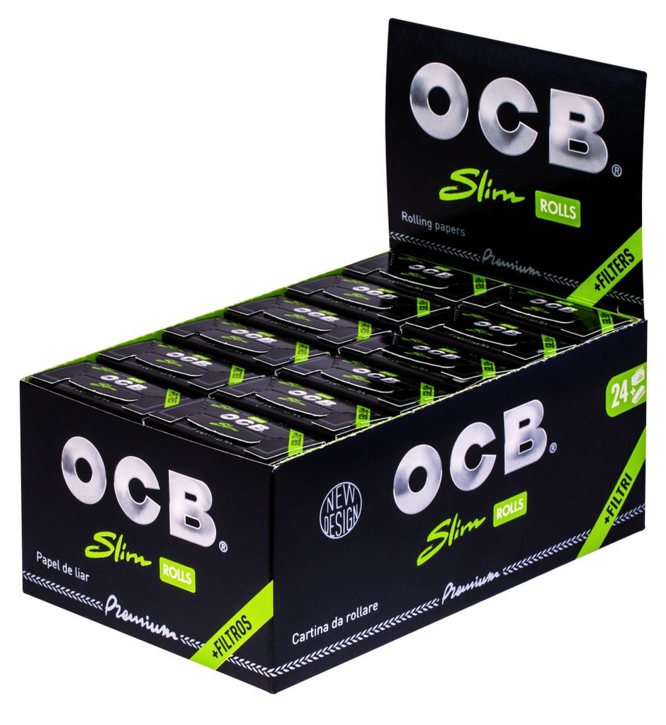 [ZI3RT] OCB Rolls-Rollenpapier-VE24-mit Tips