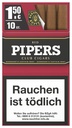 PIPERS Club Cigars RED, Packung mit 10 Stück