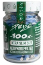 PURIZE Aktivkohlefilter 1x100, BLAU im Glas, 5,9mm