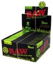 RAW BLACK KS Organic Hemp Slim Papers VE50