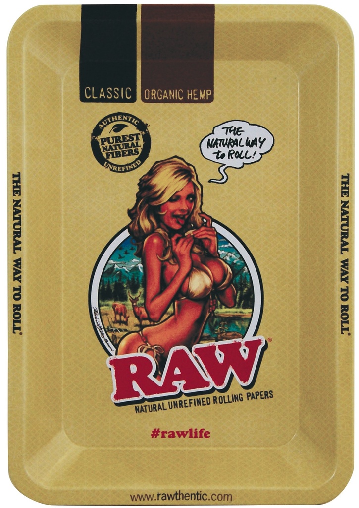 [ZI59DGIR] RAW Tablett Mini, GIRL, 12,5cm x 18cm