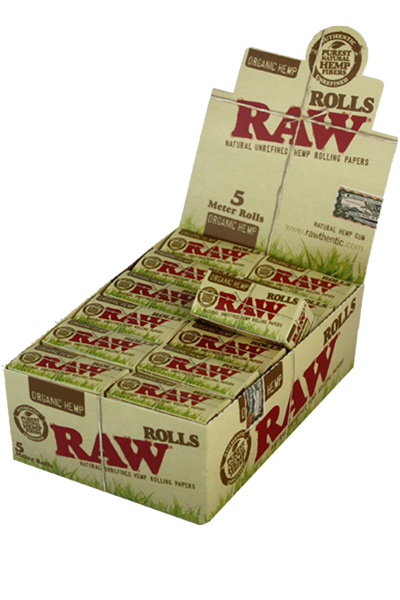 [ZI53O] RAW-Organic Hemp-Rolls-VE24 á 5m