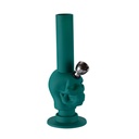 Rubber-Bong, 15cm Höhe, Mini Skull