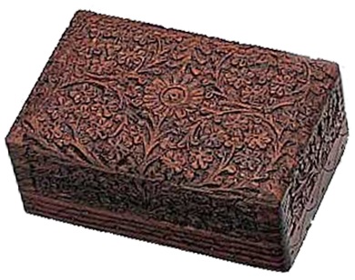 [WN113] Saranpur Kaschmiri Box, B/H/T: 15/6.5/10cm