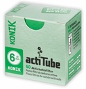 actiTube 6mmŘ KONIK Akt.-Filter 1x 50 Pack