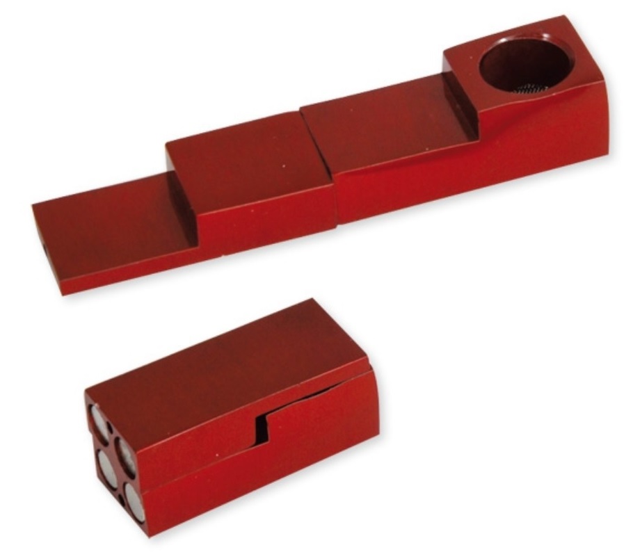 [MP101RD] Magnetic Pipe, Tic Tac, ca. 7,5cm, RED