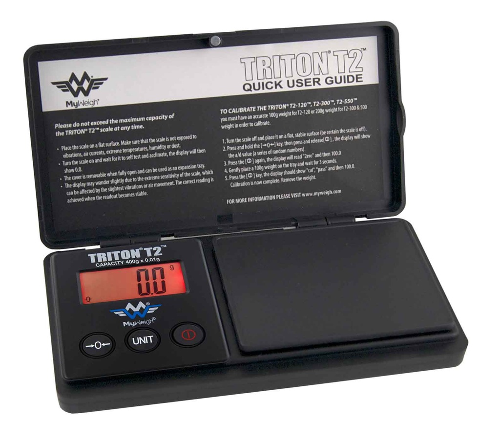 [SOLO95] Digitalwaage TRITON T2 - MyWeight, 400g/0.01g